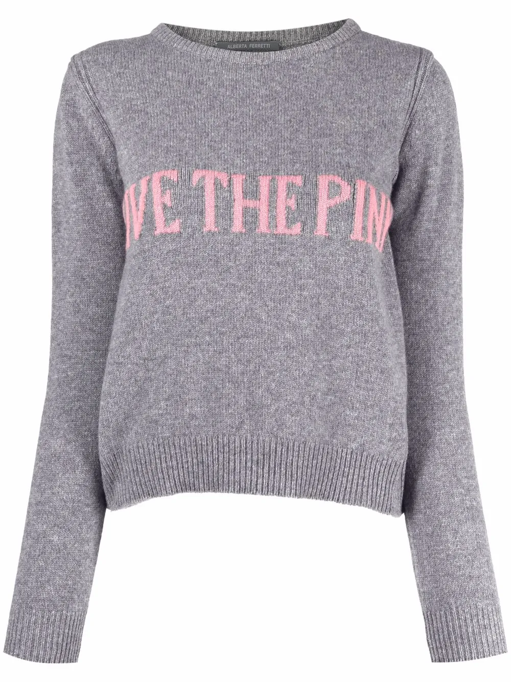 Джемпер вязки интарсия Alberta Ferretti, серый
Джемпер вязки интарсия Alberta Ferretti, серый