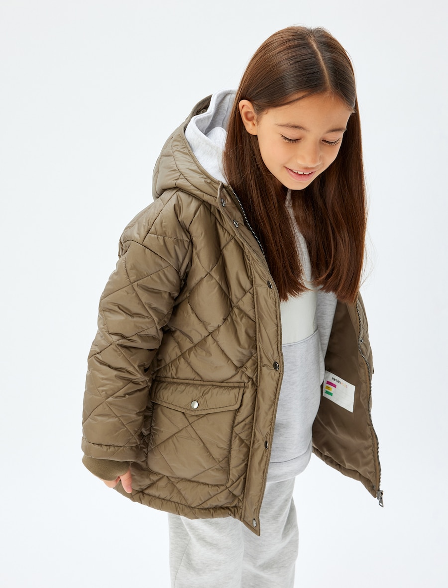 Куртка межсезонная Koton, хаки
Куртка межсезонная Koton, хаки