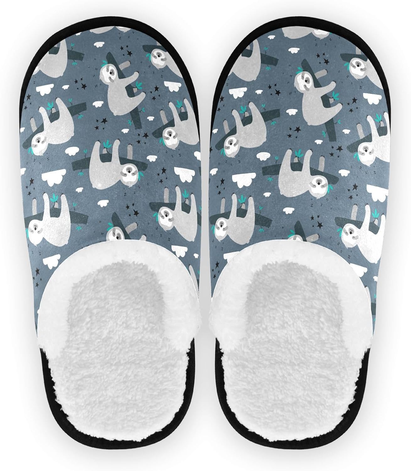 Тапочки JHKKU для женщин и мужчин, пушистые домашние тапочки, теплые, с противоскользящей подошвой, уютные для дома и путешествий, Sloths
Тапочки JHKKU для женщин и мужчин, пушистые домашние тапочки, теплые, с противоскользящей подошвой, уютные для дома и путешествий, Sloths