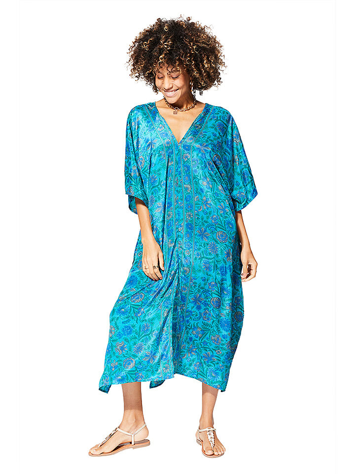 Длинное платье Aller Simplement Kaftan, синий
Длинное платье Aller Simplement Kaftan, синий