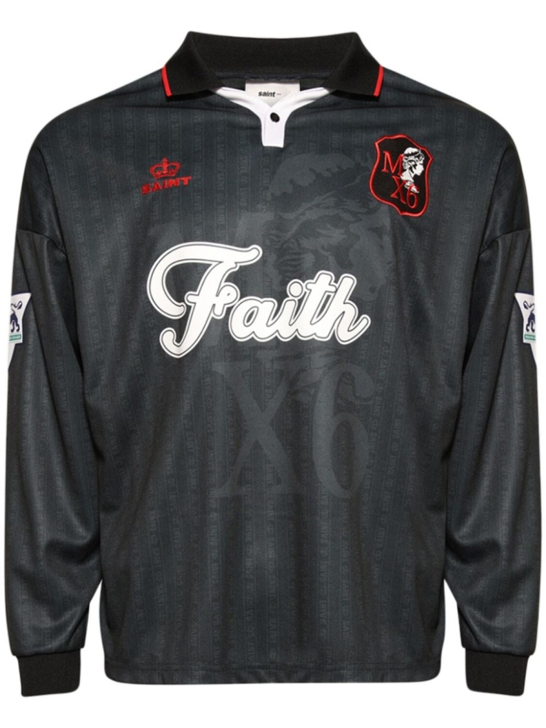 Футболка-поло «Вера» SAINT MXXXXXX, черный
Футболка-поло «Вера» SAINT MXXXXXX, черный