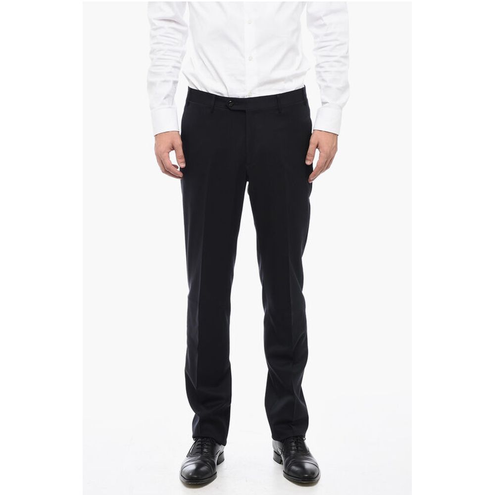 Брюки LEADER из натуральной шерсти с зауженным кроем Corneliani, Black
Брюки LEADER из натуральной шерсти с зауженным кроем Corneliani, Black