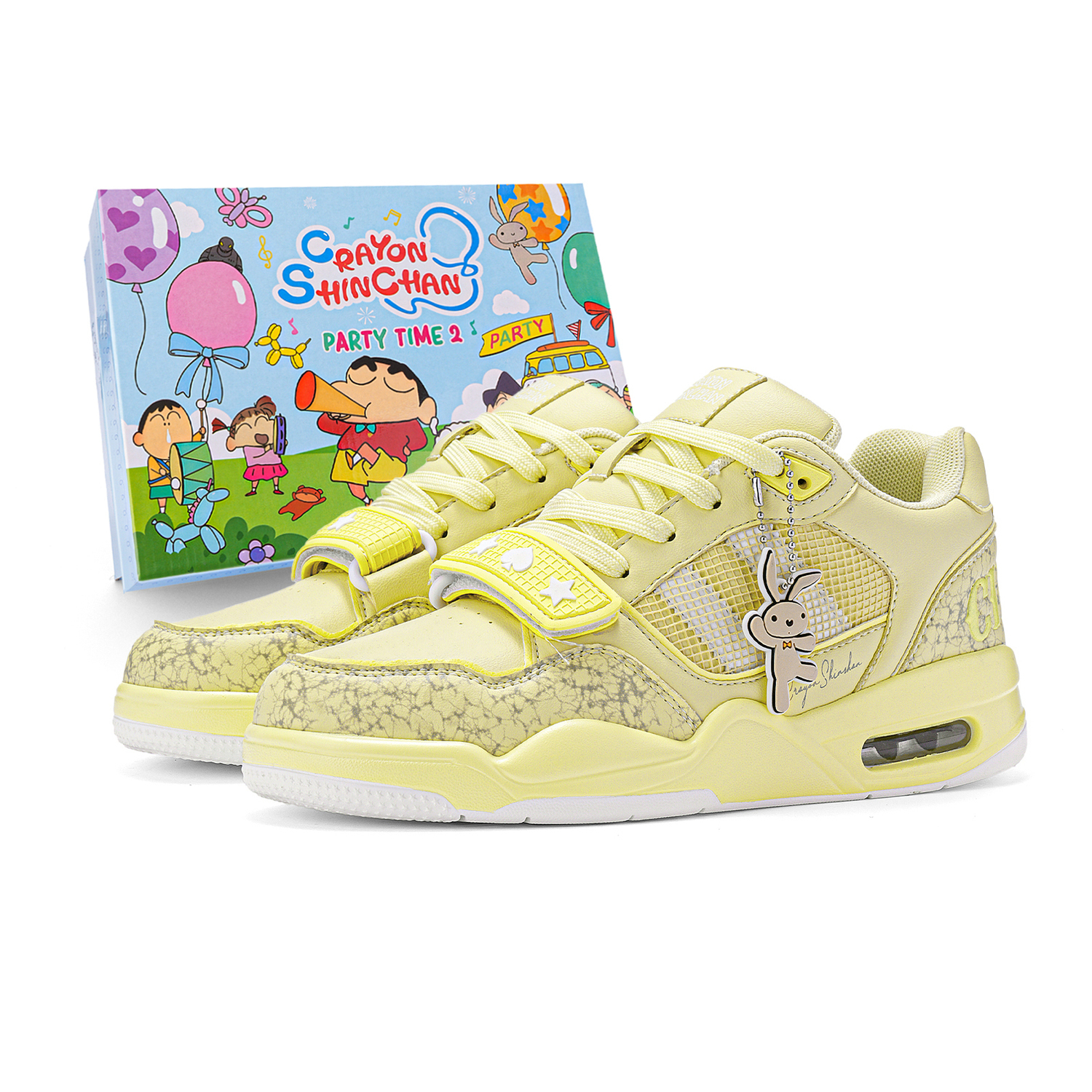 Crayon Shinchan Кроссовки баскетбольные низкие с амортизацией унисекс в винтажном стиле Adventure Yellow, цвет Adventure Yellow
Crayon Shinchan Кроссовки баскетбольные низкие с амортизацией унисекс в винтажном стиле Adventure Yellow, цвет Adventure Yellow