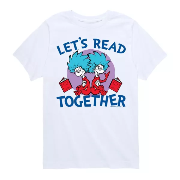 Футболка с рисунком кота в шляпе Доктора Сьюза для мальчиков 8-20 лет. Давайте читать вместе. Licensed Character, белый
Футболка с рисунком кота в шляпе Доктора Сьюза для мальчиков 8-20 лет. Давайте читать вместе. Licensed Character, белый