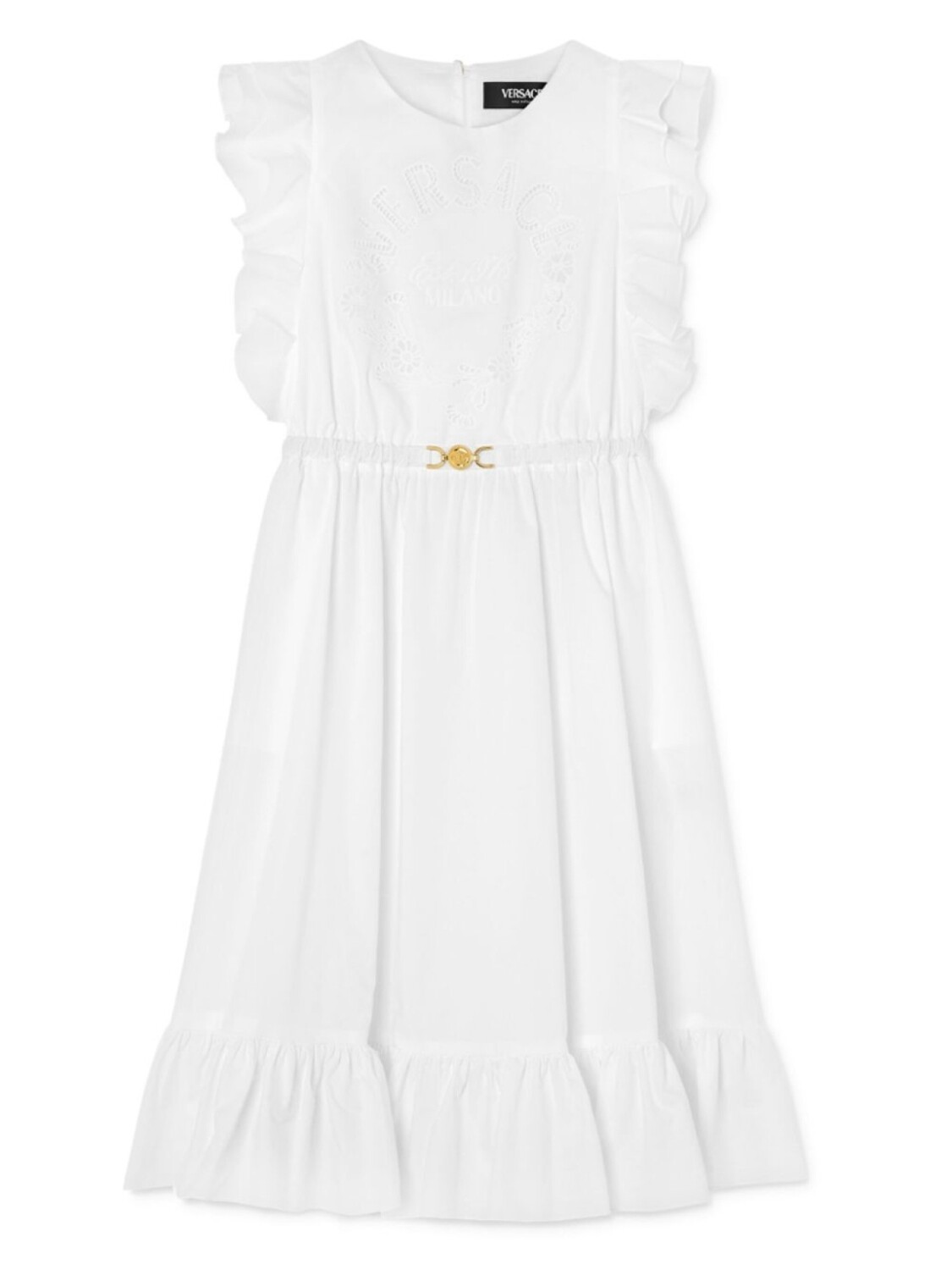 Versace Kids платье миди Milano Stamp, белый
Versace Kids платье миди Milano Stamp, белый