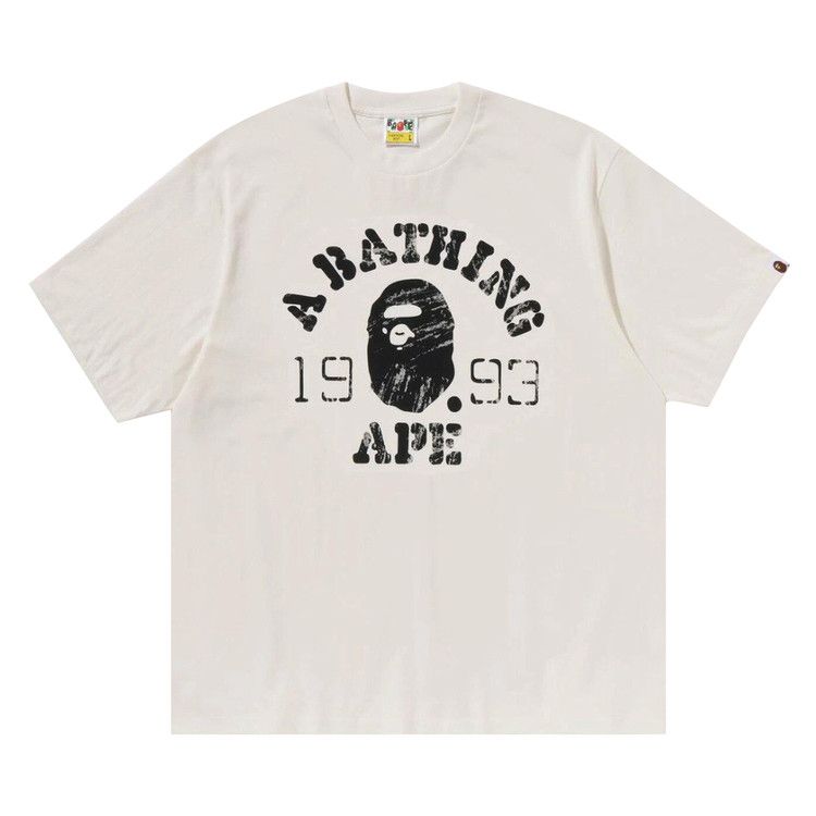 Футболка BAPE Screen Print College Relaxed Fit Tee, White/Ivory
Футболка BAPE Screen Print College Relaxed Fit Tee, White/Ivory