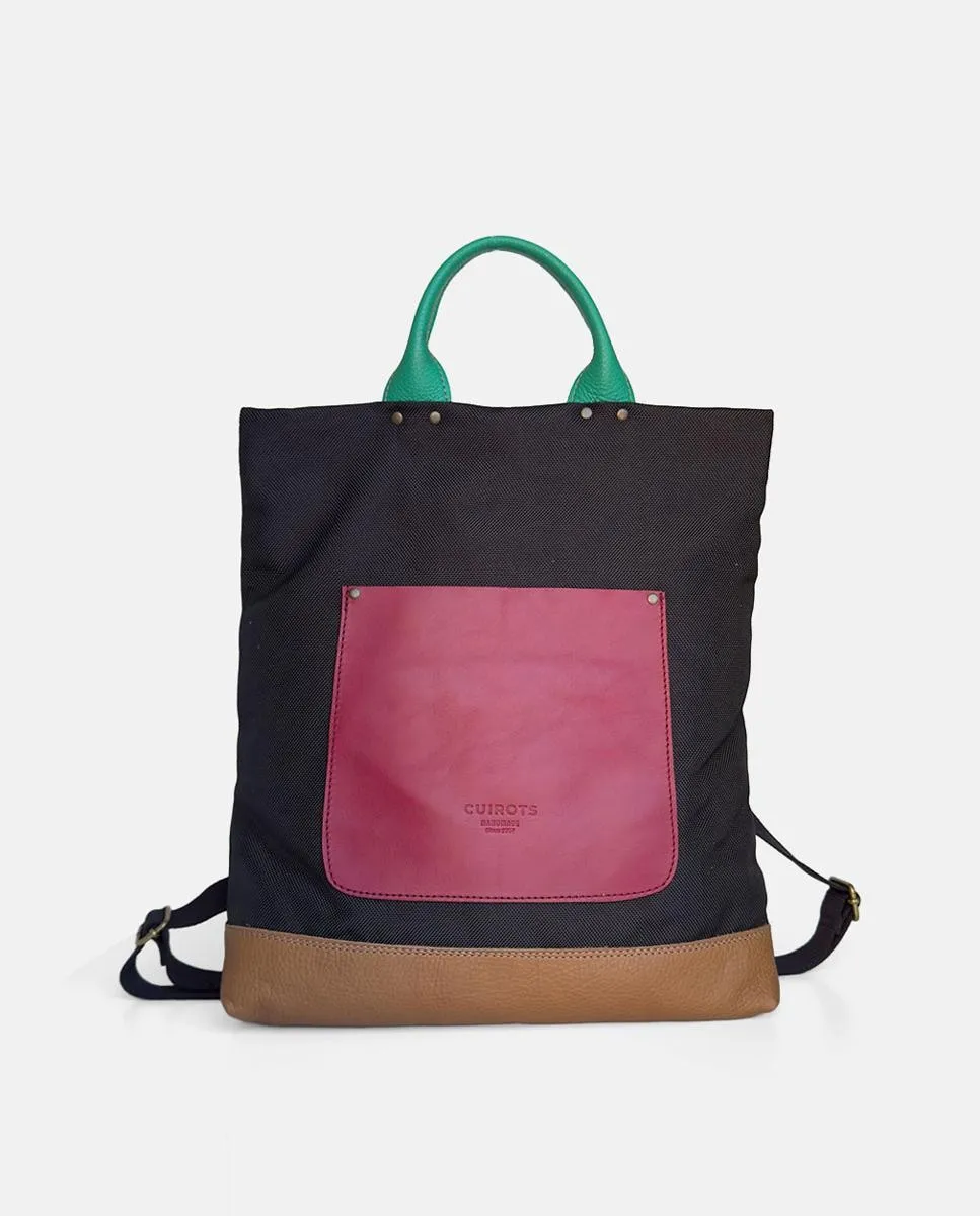 Рюкзак с внешним карманом Cuirots, черный
Рюкзак с внешним карманом Cuirots, черный