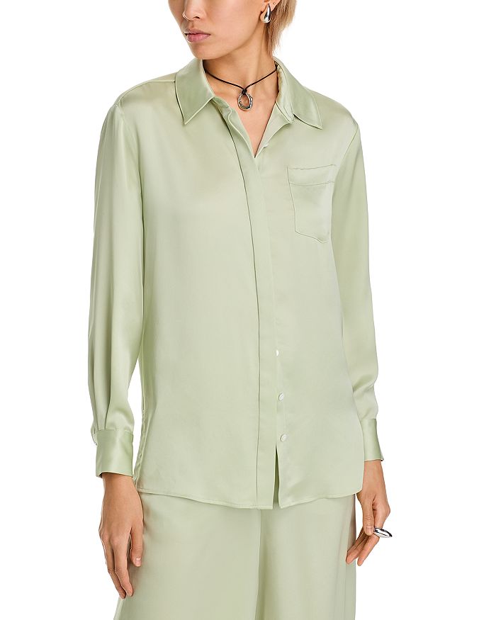 Рубашка бойфренда Райли TOCCIN, зеленый
Рубашка бойфренда Райли TOCCIN, зеленый