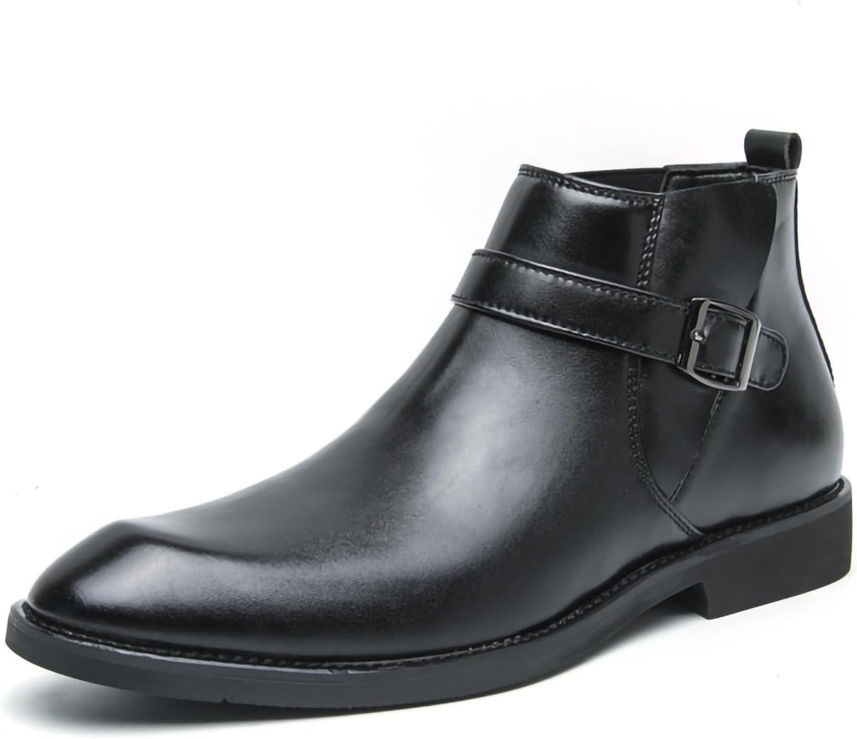 Мужские ботинки челси, повседневные удобные ботильоны без шнурков с пряжкой, деловые рабочие ботинки из искусственной кожи для мужчин Generic, черный
Мужские ботинки челси, повседневные удобные ботильоны без шнурков с пряжкой, деловые рабочие ботинки из искусственной кожи для мужчин Generic, черный