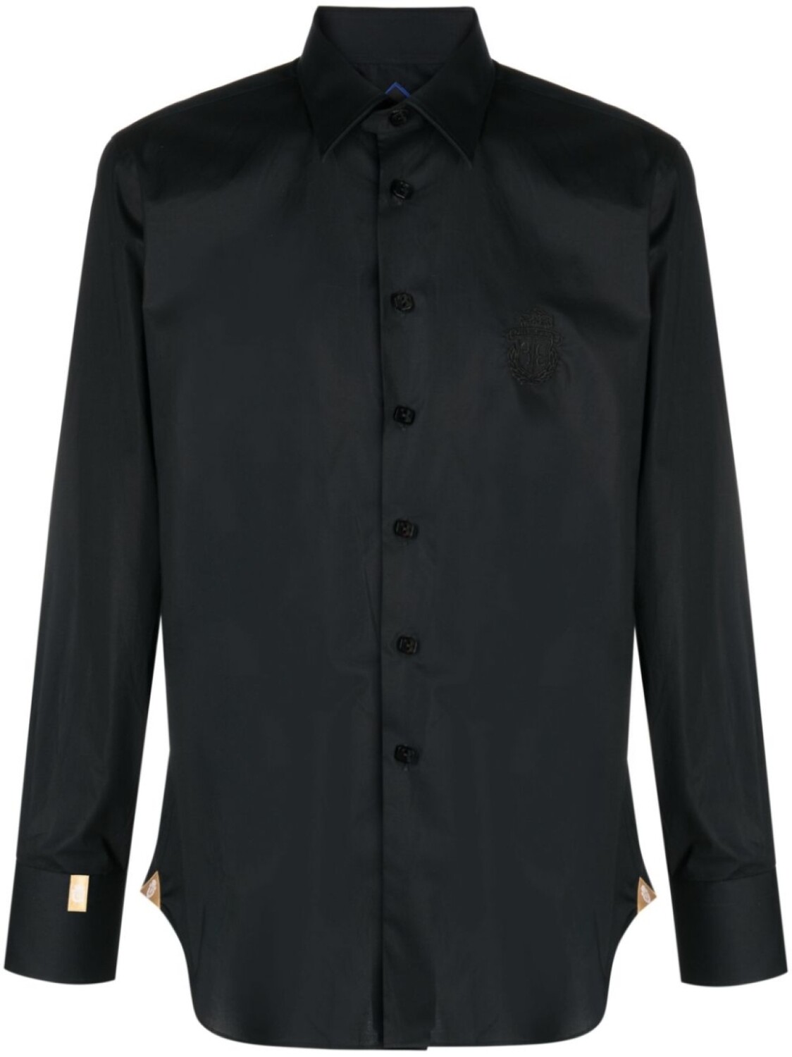 Billionaire рубашка с вышитым логотипом, черный
Billionaire рубашка с вышитым логотипом, черный