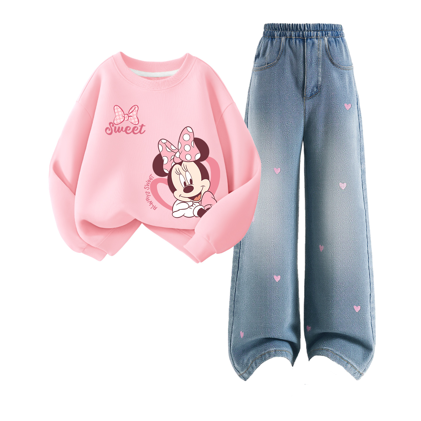 Детский спортивный комплект Casual Sportswear 2 Piece Set Disney, Di Huanxin Dots K Powder+Solid Color Sea Salt Blue
Детский спортивный комплект Casual Sportswear 2 Piece Set Disney, Di Huanxin Dots K Powder+Solid Color Sea Salt Blue