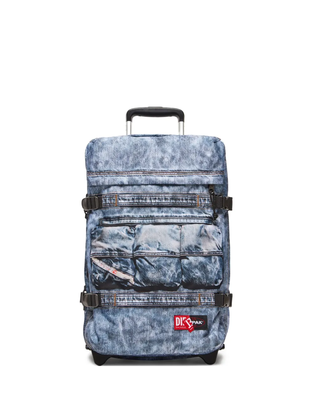 Джинсовая сумка с эффектом тромплей Diesel, зеленый
Джинсовая сумка с эффектом тромплей Diesel, зеленый