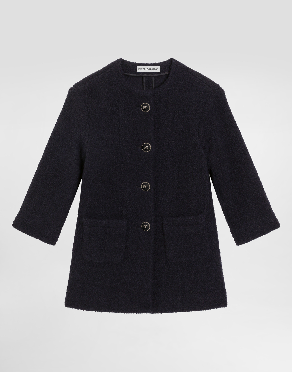 Пальто из букле Dolce&Gabbana, синий
Пальто из букле Dolce&Gabbana, синий
