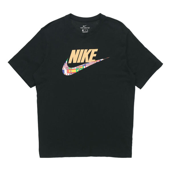 Футболка sportswear classic national flag logo printing short sleeve black Nike, черный
Футболка sportswear classic national flag logo printing short sleeve black Nike, черный