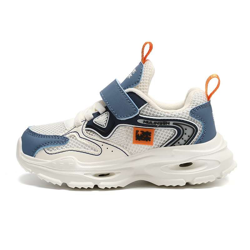 Кроссовки для бега с противоскользящей подошвой, устойчивые к истиранию и отскоку, дышащие, легкие, с амортизацией, детские Mulinsen, бежевый/оранжевый
Кроссовки для бега с противоскользящей подошвой, устойчивые к истиранию и отскоку, дышащие, легкие, с амортизацией, детские Mulinsen, бежевый/оранжевый