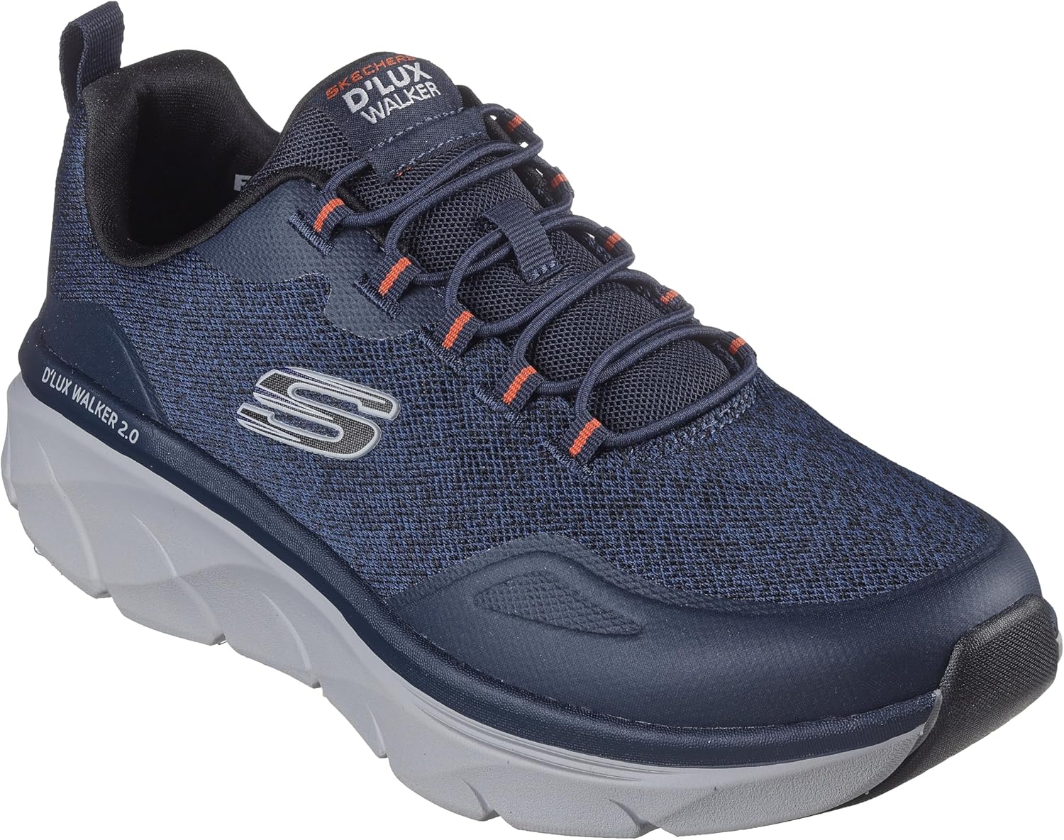 Мужские кроссовки Skechers D'lux Walker 2.0 Steadyway, синий/оранжевый/темно-синий
Мужские кроссовки Skechers D'lux Walker 2.0 Steadyway, синий/оранжевый/темно-синий