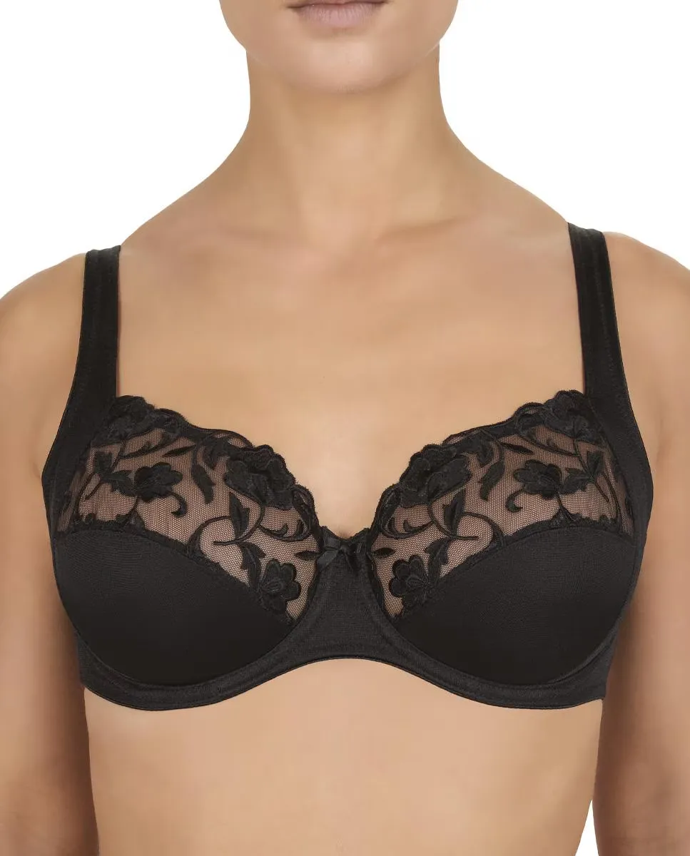 Бюстгальтер на косточках с кружевной вышивкой Felina, черный
Бюстгальтер на косточках с кружевной вышивкой Felina, черный