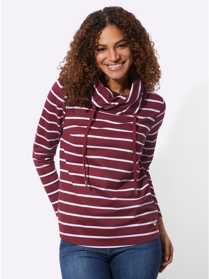 Толстовка в темно-красную и белую полоску WITT WEIDEN, Красный, Толстовка в темно-красную и белую полоску WITT WEIDEN
Толстовка в темно-красную и белую полоску WITT WEIDEN, Красный, Толстовка в темно-красную и белую полоску WITT WEIDEN