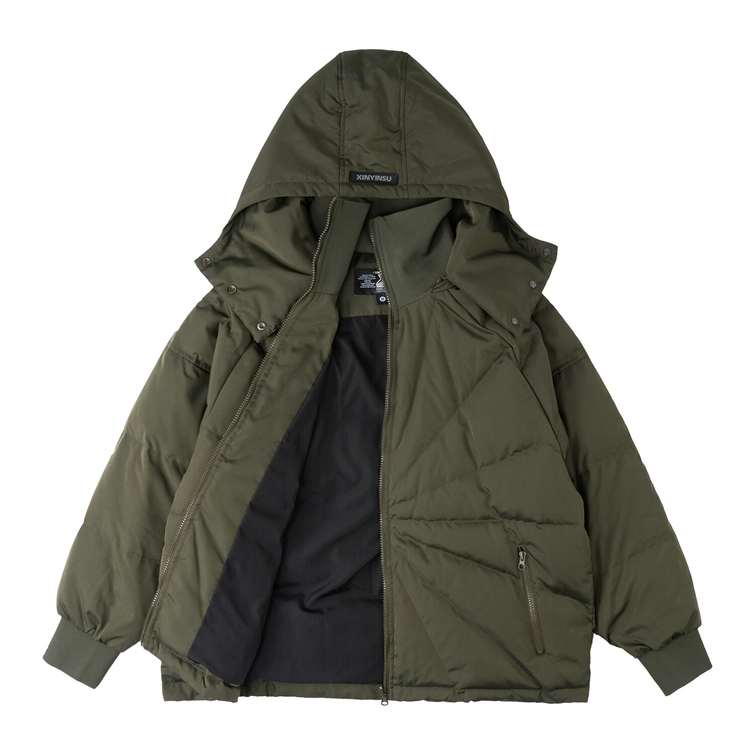 Пуховик унисекс Xinyinsu, зеленый
Пуховик унисекс Xinyinsu, зеленый