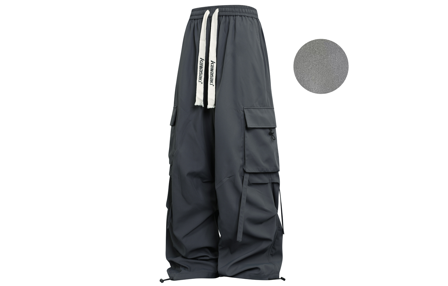 Повседневные брюки Unisex Kawasaki, темно-серый
Повседневные брюки Unisex Kawasaki, темно-серый