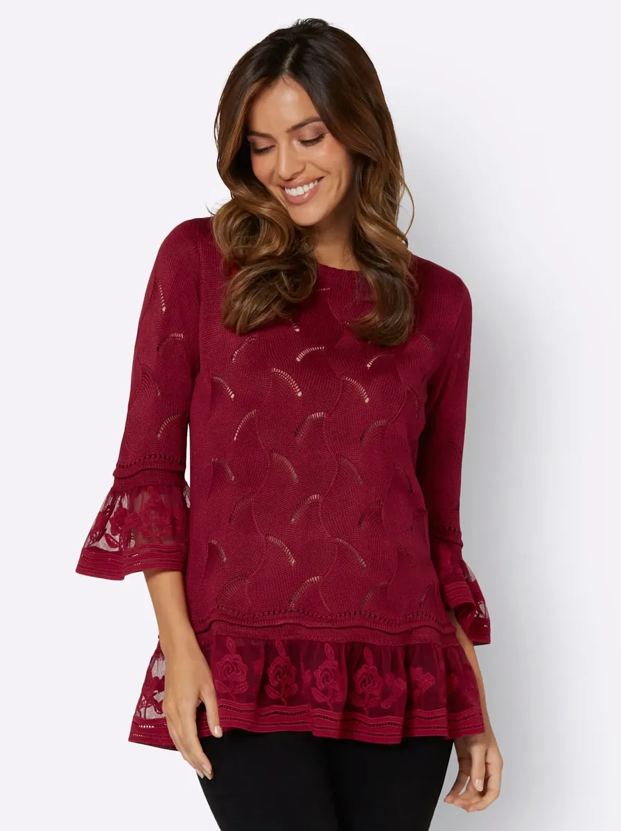 Свитер Lady Ajour "Свитер", цвет Kirsche
Свитер Lady Ajour "Свитер", цвет Kirsche