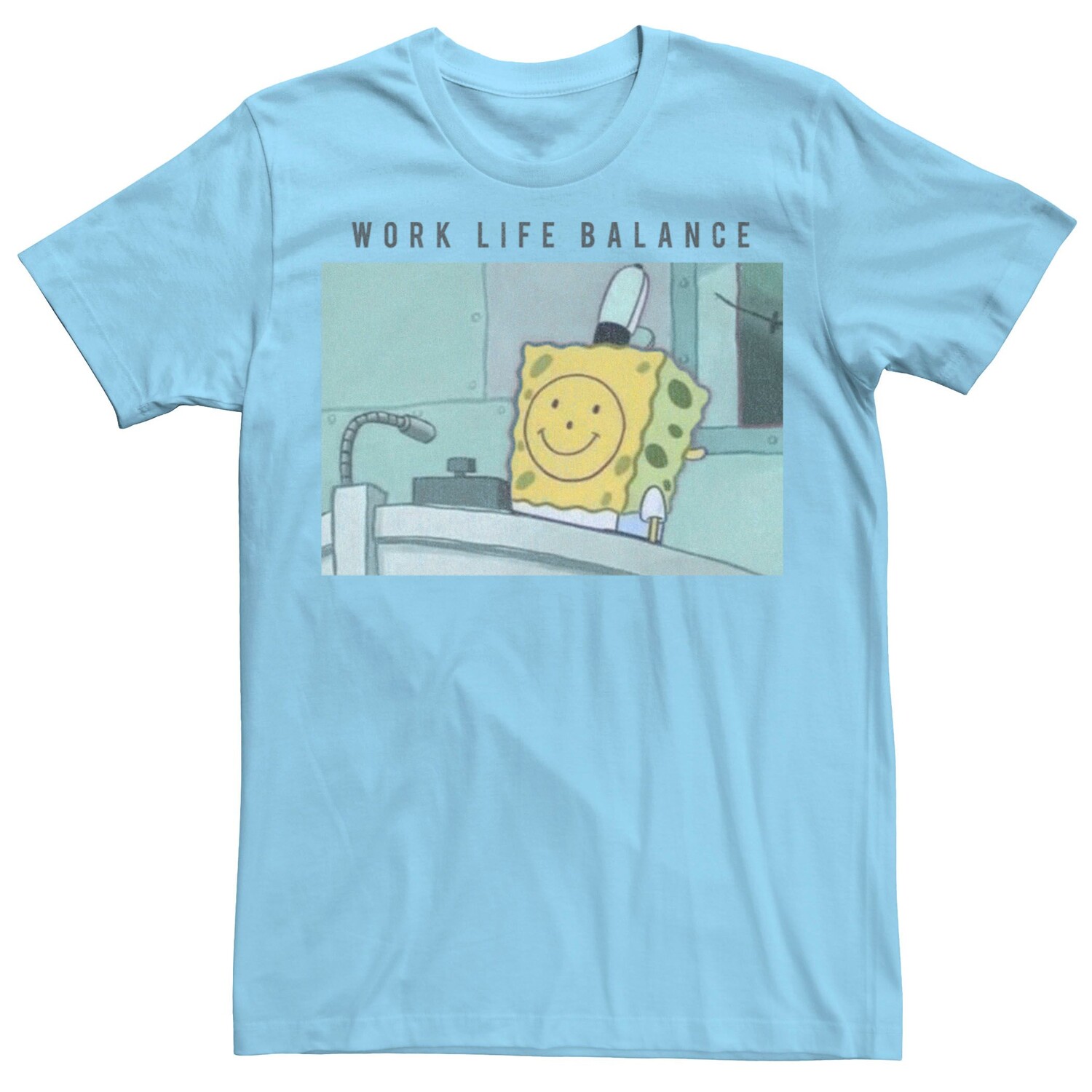 Мужская футболка с квадратными штанами «Губка Боб» для работы и жизни Licensed Character
Мужская футболка с квадратными штанами «Губка Боб» для работы и жизни Licensed Character