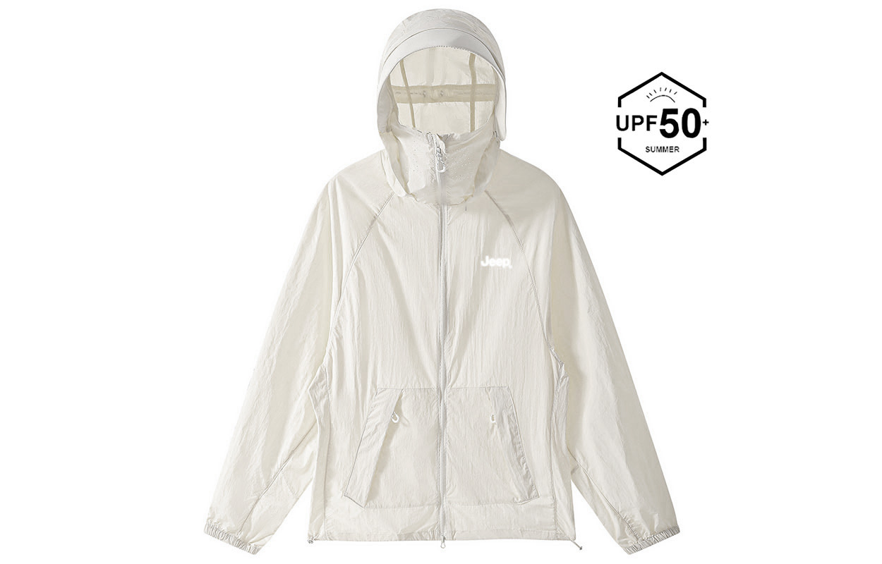 Jeep Дышащая быстросохнущая одежда с высокой видимостью и защитой от ультрафиолета унисекс, Ecru
Jeep Дышащая быстросохнущая одежда с высокой видимостью и защитой от ультрафиолета унисекс, Ecru