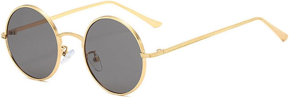 Классические мужские круглые солнцезащитные очки, женские очки с металлической оправой и защитой от УФ-излучения UV400, модные очки для мужчин и женщин, SUN2048 Generic, Gold-grey
Классические мужские круглые солнцезащитные очки, женские очки с металлической оправой и защитой от УФ-излучения UV400, модные очки для мужчин и женщин, SUN2048 Generic, Gold-grey