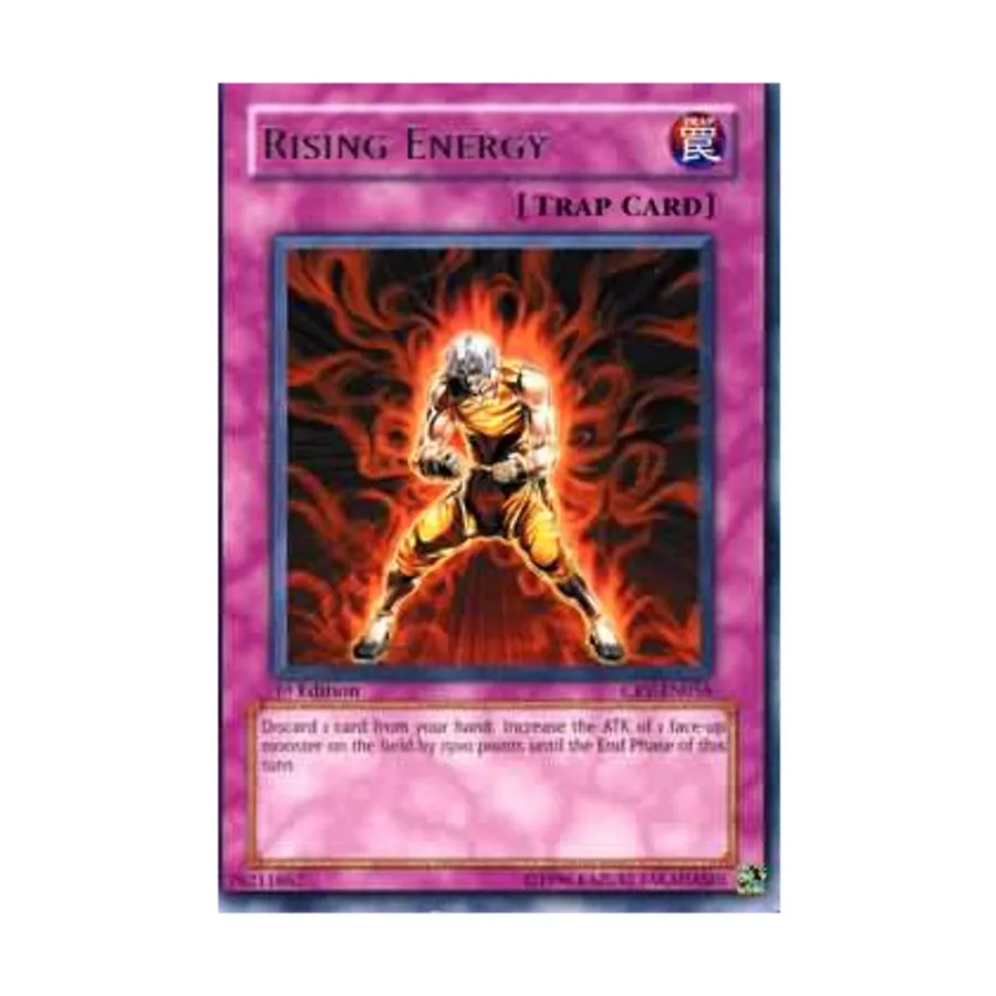 CCG Восходящая энергия (Редкий), Yu-Gi-Oh - Cybernetic Revolution - Singles
CCG Восходящая энергия (Редкий), Yu-Gi-Oh - Cybernetic Revolution - Singles
