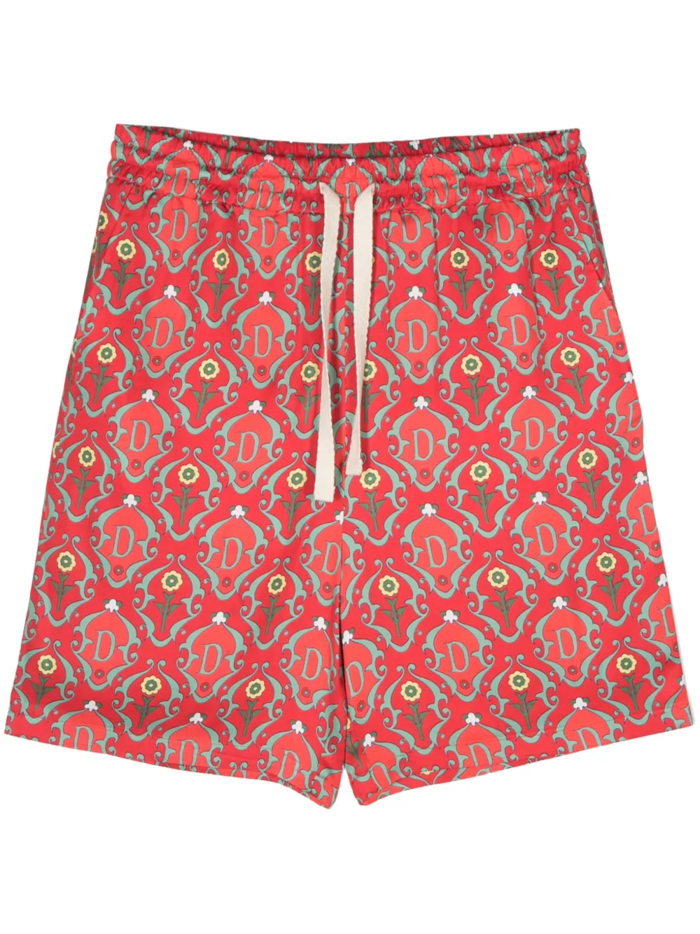 Шортый-бермуды с кулиской и графичным принтом Drôle De Monsieur, красный
Шортый-бермуды с кулиской и графичным принтом Drôle De Monsieur, красный