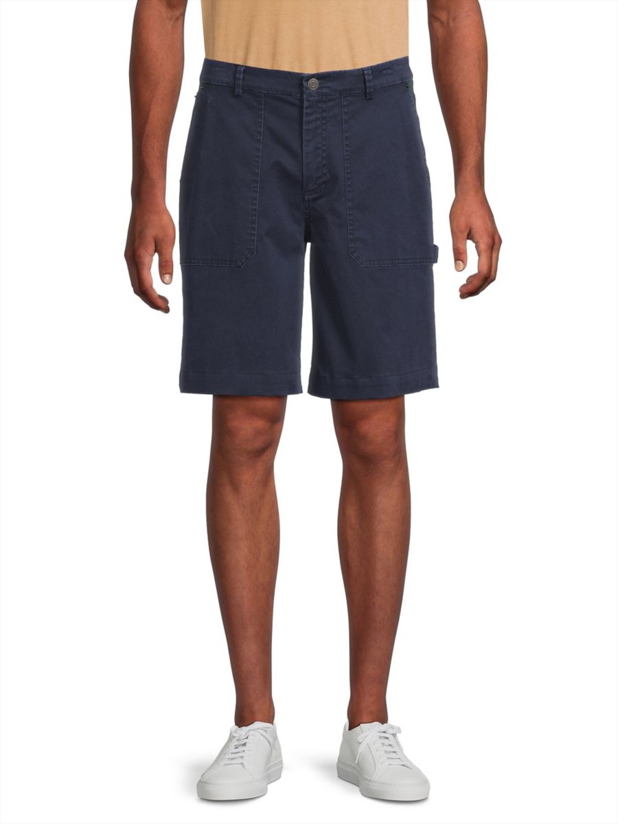 Шорты Painters из хлопкового твила ATM Anthony Thomas Melillo, цвет Midnight
Шорты Painters из хлопкового твила ATM Anthony Thomas Melillo, цвет Midnight