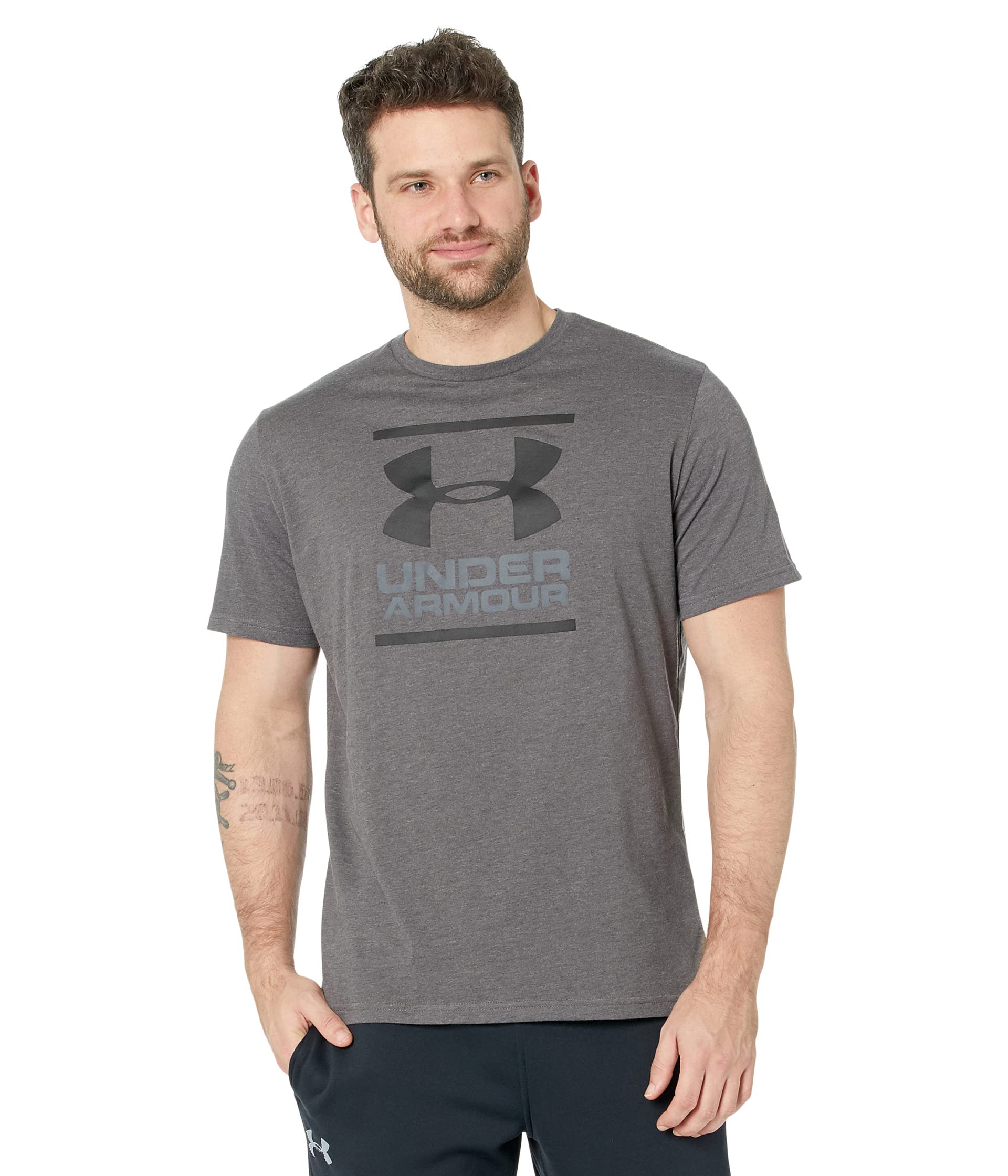 Футболка Under Armour Global Foundation Short-Sleeve T-Shirt, цвет Charcoal Medium Heather/Graphite/Black
Футболка Under Armour Global Foundation Short-Sleeve T-Shirt, цвет Charcoal Medium Heather/Graphite/Black