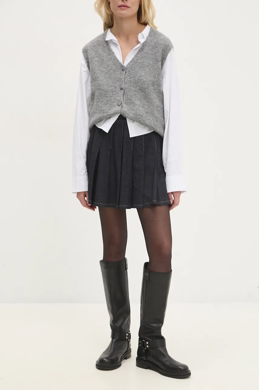 Джинсовая юбка Answear Lab, темно-синий
Джинсовая юбка Answear Lab, темно-синий