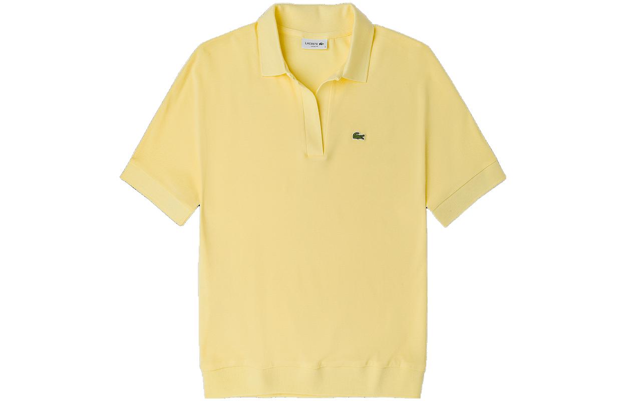 LACOSTE Женская поло светло-желтая
LACOSTE Женская поло светло-желтая