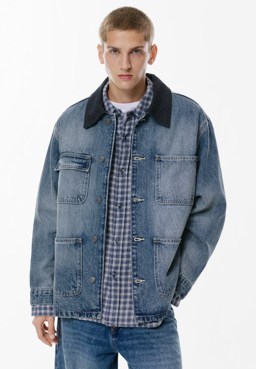 Куртка PULL&BEAR Denim jacket, Blue Denim
Куртка PULL&BEAR Denim jacket, Blue Denim