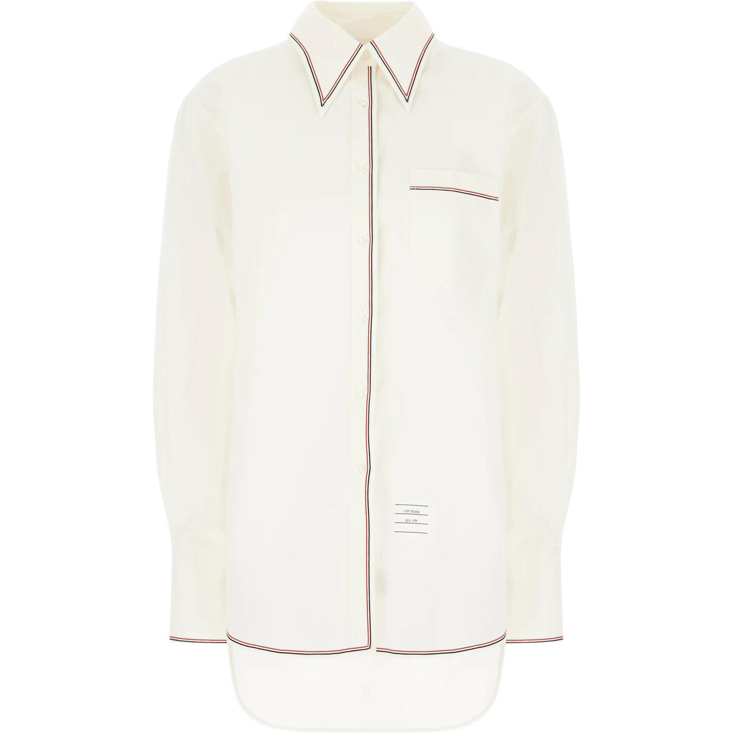 Футболка с логотипом и полосками THOM BROWNE, белый
Футболка с логотипом и полосками THOM BROWNE, белый