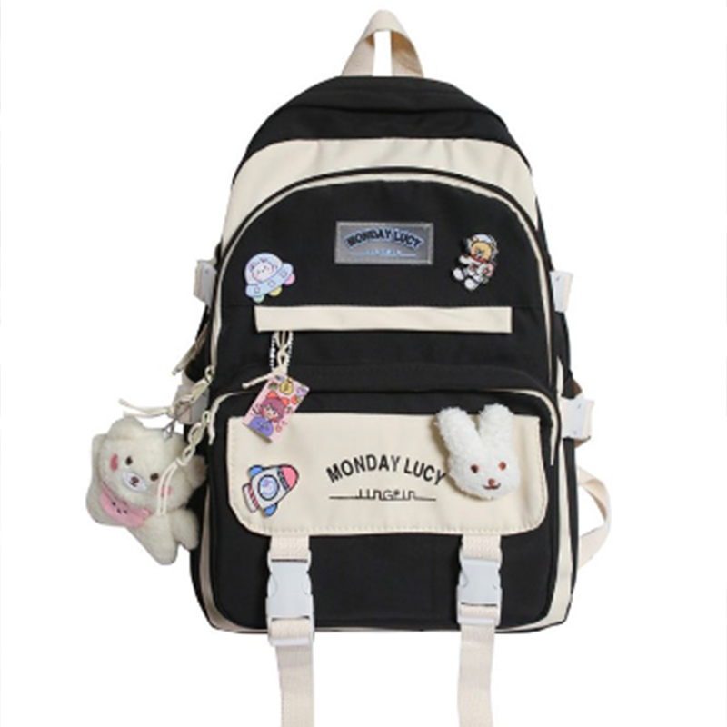 WARRIOR Женский нейлоновый рюкзак разноцветный, Cartoon Black
WARRIOR Женский нейлоновый рюкзак разноцветный, Cartoon Black