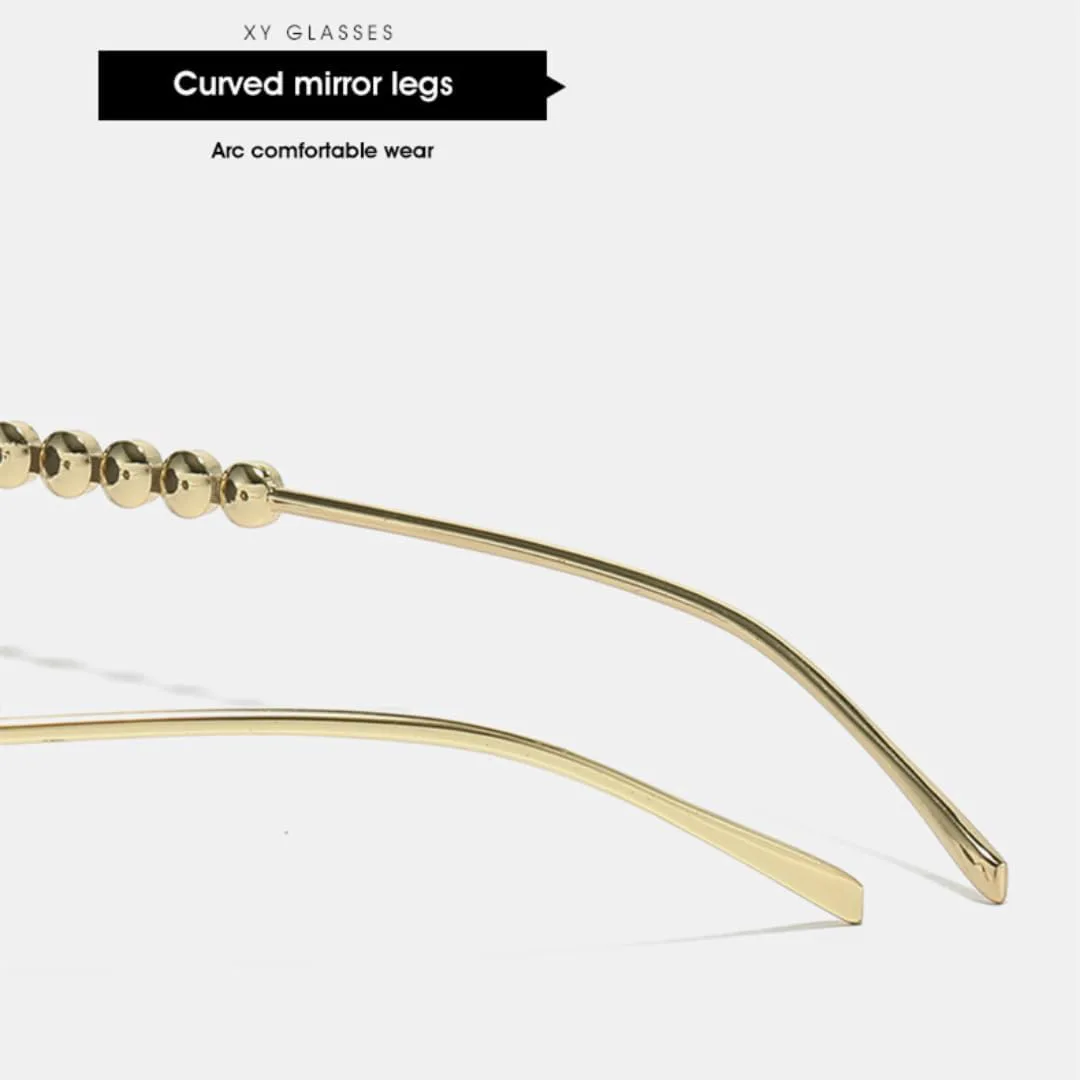 Роскошные безрамочные солнцезащитные очки «кошачий глаз» с градиентным переходом цвета для женщин и мужчин, защита от УФ-излучения UV400 TOIPASTN, Silvery Green
Роскошные безрамочные солнцезащитные очки «кошачий глаз» с градиентным переходом цвета для женщин и мужчин, защита от УФ-излучения UV400 TOIPASTN, Silvery Green