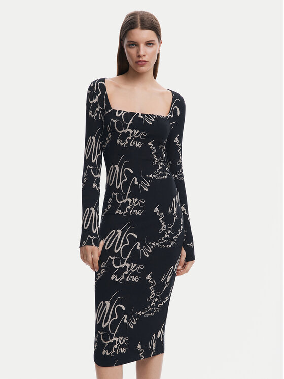 Платье облегающего кроя для повседневной носки 25SWVK05 Desigual, черный
Платье облегающего кроя для повседневной носки 25SWVK05 Desigual, черный