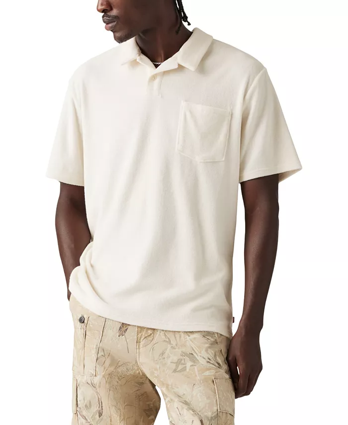 Мужская поло с карманом из махровой ткани Levi's, белый
Мужская поло с карманом из махровой ткани Levi's, белый