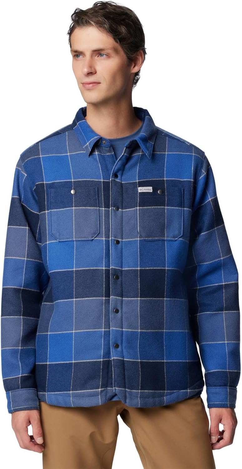 Куртка-рубашка Columbia Mens Windward Ii, Mountain Blue Multi Windowpane Check
Куртка-рубашка Columbia Mens Windward Ii, Mountain Blue Multi Windowpane Check