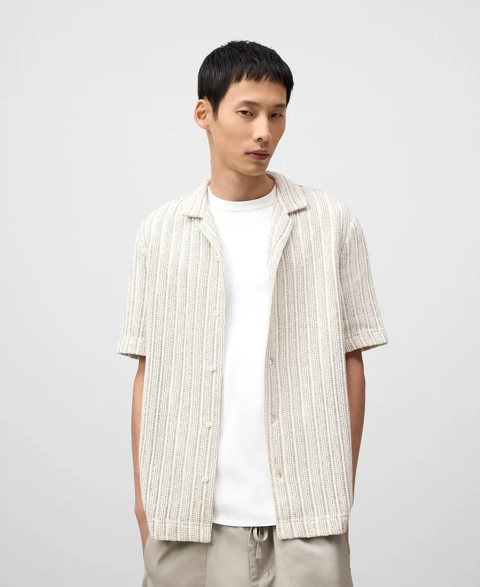 Мужская рубашка с воротником-стойкой Adolfo Dominguez, пастельно-розовый
Мужская рубашка с воротником-стойкой Adolfo Dominguez, пастельно-розовый