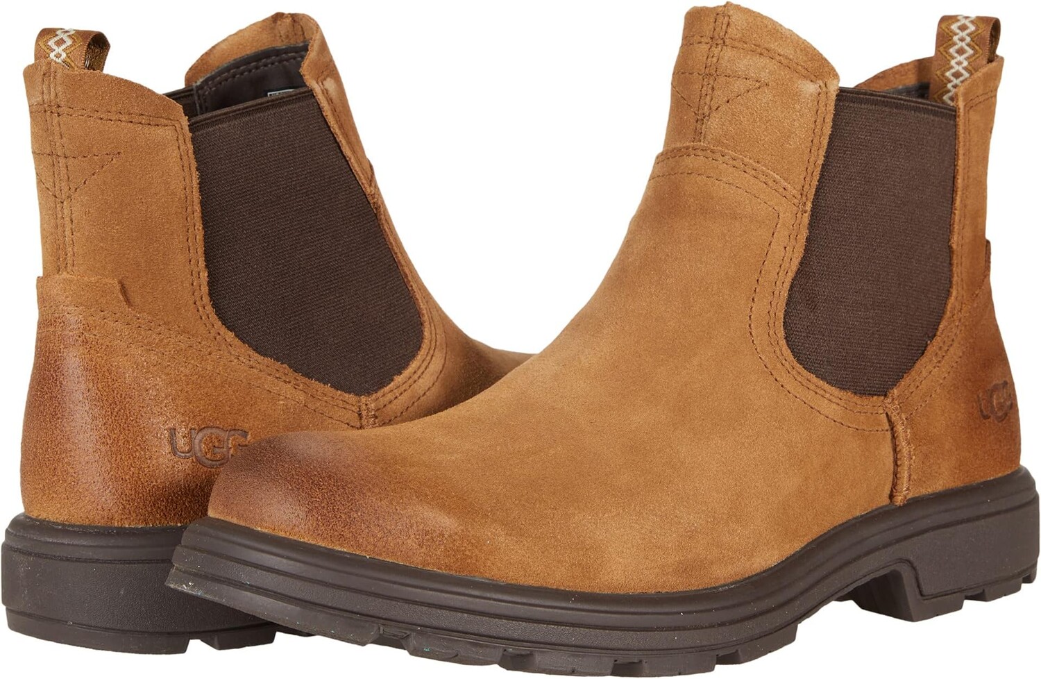 Ботинки мужские челси UGG из замши, коричневый
Ботинки мужские челси UGG из замши, коричневый