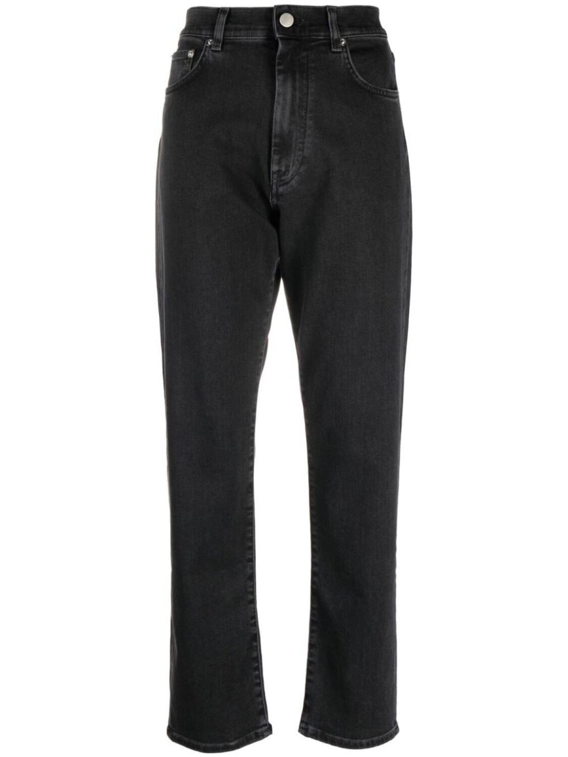 Джинсы Loulou Studio прямого кроя с высокой посадкой, черный
Джинсы Loulou Studio прямого кроя с высокой посадкой, черный