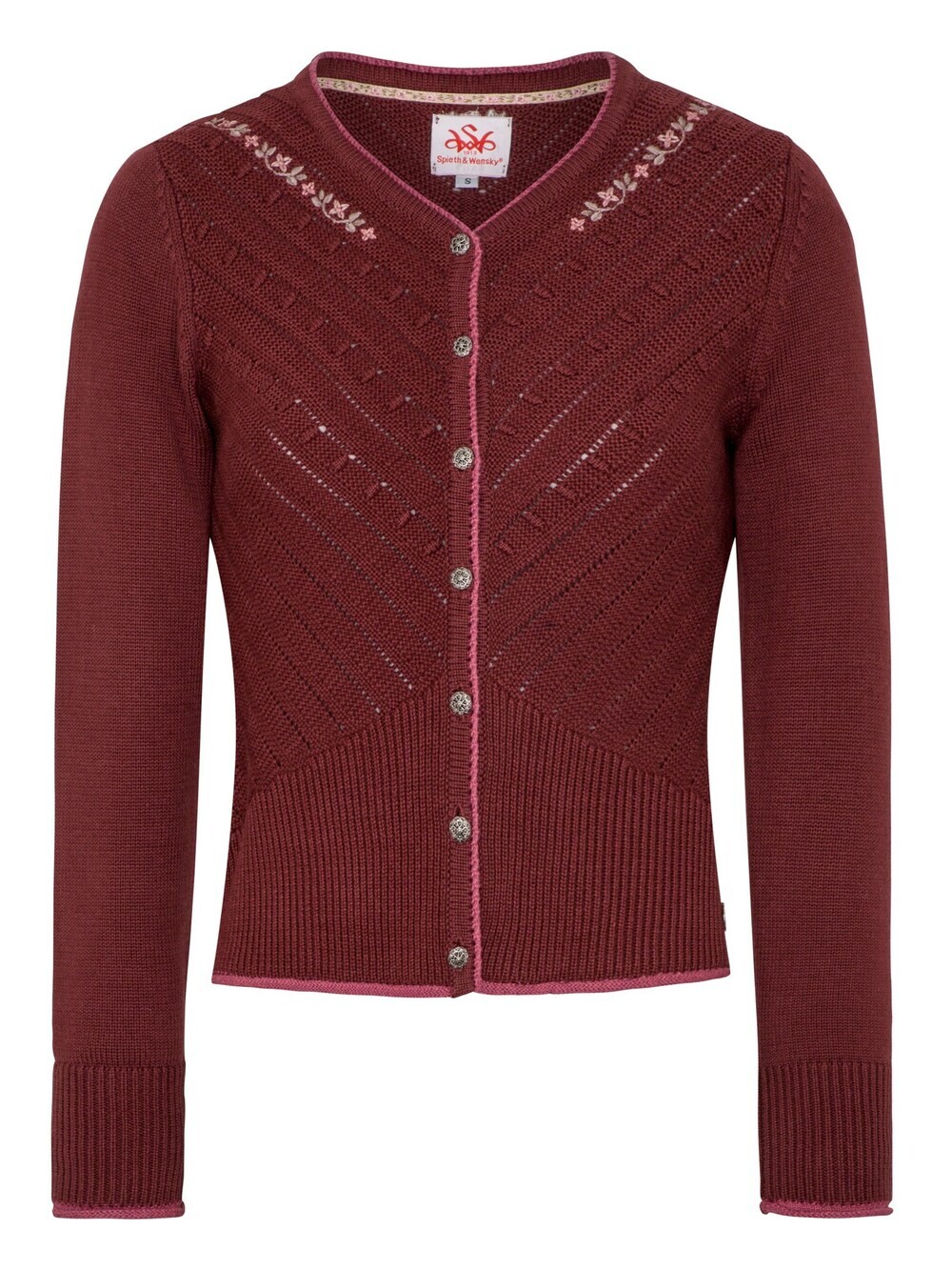 Вязаный кардиган Spieth & Wensky Abby, бордо
Вязаный кардиган Spieth & Wensky Abby, бордо