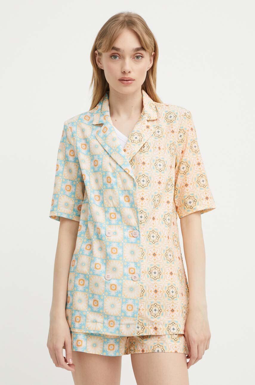 Блейзер из смешанного льна Never Fully Dressed, мультиколор, Серый, Блейзер из смешанного льна Never Fully Dressed, мультиколор
Блейзер из смешанного льна Never Fully Dressed, мультиколор, Серый, Блейзер из смешанного льна Never Fully Dressed, мультиколор