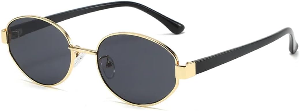 Ретро овальные солнцезащитные очки для женщин, модные металлические солнцезащитные очки для мужчин, стильные солнцезащитные очки для активного отдыха, защита от УФ-излучения UV400, роскошные очки SZVVBKK, Gold
Ретро овальные солнцезащитные очки для женщин, модные металлические солнцезащитные очки для мужчин, стильные солнцезащитные очки для активного отдыха, защита от УФ-излучения UV400, роскошные очки SZVVBKK, Gold