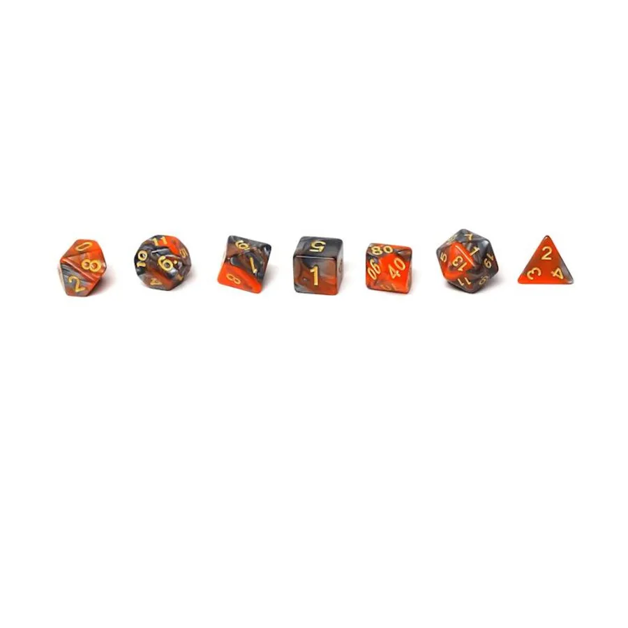 Оранжевый и серый гранит с золотом (7), Dice - 7 Piece Poly Sets - Fossil/Granite (Easy Roller Dice)
Оранжевый и серый гранит с золотом (7), Dice - 7 Piece Poly Sets - Fossil/Granite (Easy Roller Dice)