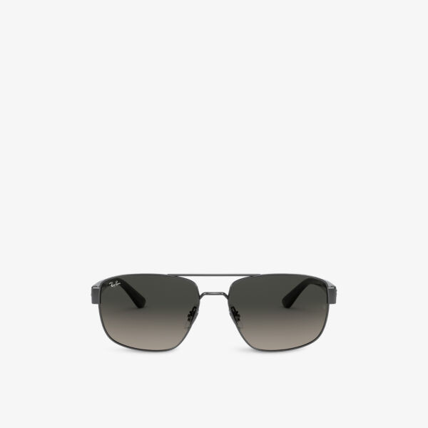 Солнцезащитные очки-авиаторы RB3663 в металлической оправе Ray-Ban, серый
Солнцезащитные очки-авиаторы RB3663 в металлической оправе Ray-Ban, серый