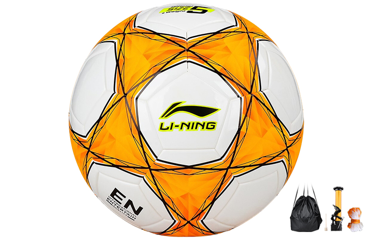 LINING Размер 5 футбольный мяч pvc бесшовный термосклеивание unisex оранжевый белый
LINING Размер 5 футбольный мяч pvc бесшовный термосклеивание unisex оранжевый белый